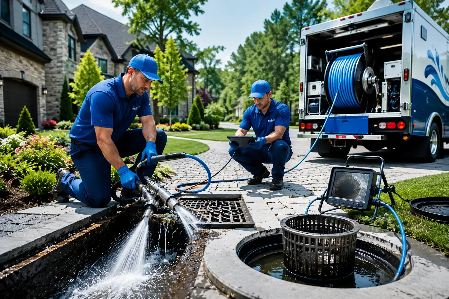 Local outdoor drain cleaning professionals in Laurel Springs, NC